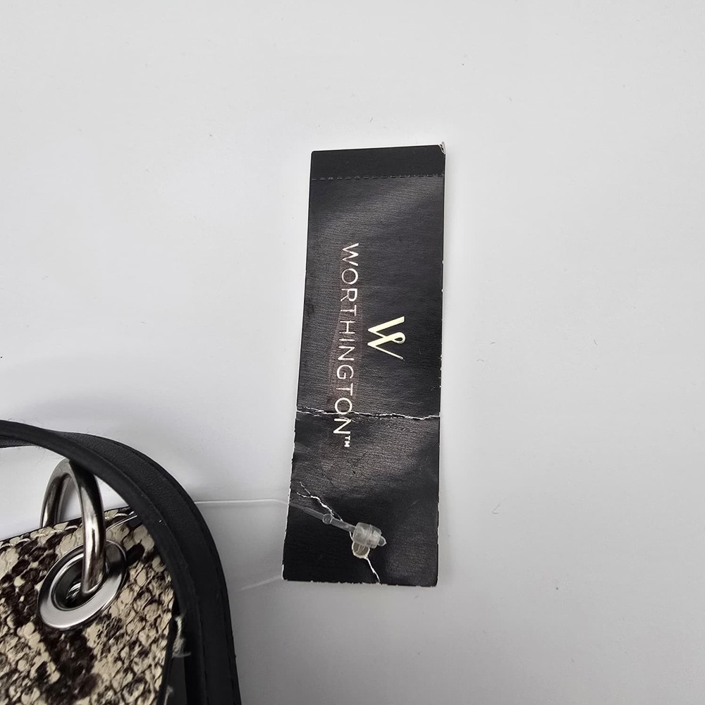 Worthington Natural Snake Handbag - Picture 6 of 6